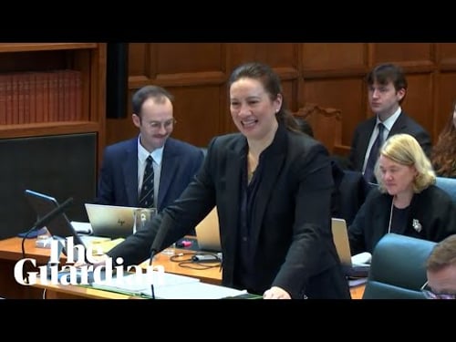 Moment judge's phone plays history podcast out loud during supreme court hearing