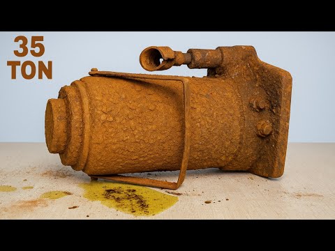 Leaky and Broken Antique Heavy Jack Restoration