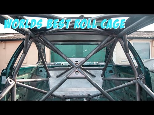 I officially have a RACE CAR roll cage