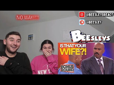 British Couple Reacts to Family Feud - MARRIAGE ENDING ANSWERS