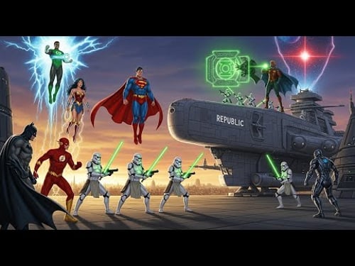 What If the Justice League Entered the Star Wars Galaxy?