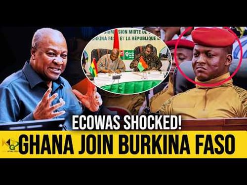 BREAKING NEW: Ghana to withdraw from ECOWAS? Joins Burkina Faso and AES. United Africa Coming