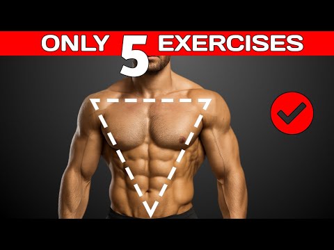 How To Actually Build The Perfect V Shaped Male Body (Only 5 Exercises)