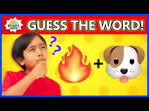Guess The Emoji Challenge Game with Ryan!
