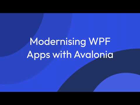 WPF App Modernisation with Avalonia & Avalonia XPF