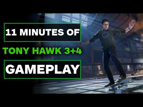 11 Minutes of Tony Hawk Pro Skater 3 + 4 Gameplay