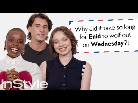 ‘Wednesday’ Cast Answers Fan Mail | InStyle