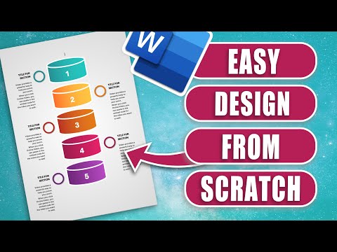 How to Create a Stunning Infographic in Microsoft Word Using 3D Shapes and Effects
