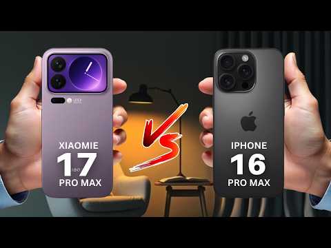 Xiaomi 17 Pro Max vs iPhone 16 Pro Max 🔥 Full Specs Comparison