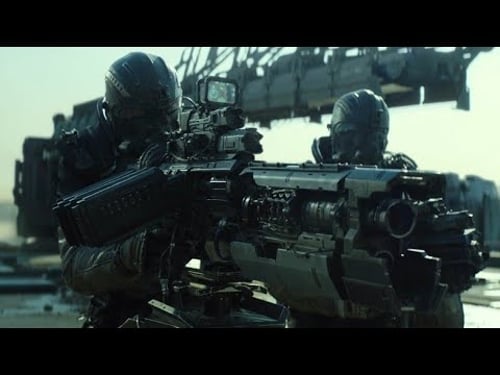 spectral (2016): final battle scene