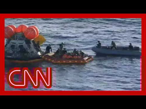 Artemis II reentry, splashdown & recovery