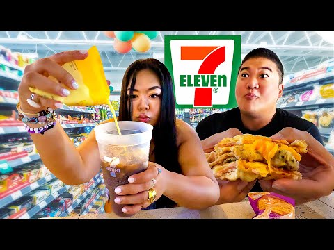 We Ate ONLY 7 Eleven for 24 Hours