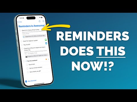 Reminders is AWESOME when you know how to use it! (10 Tips!)