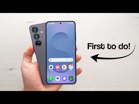 Galaxy S25 - First Things To Do! (Tips & Tricks)
