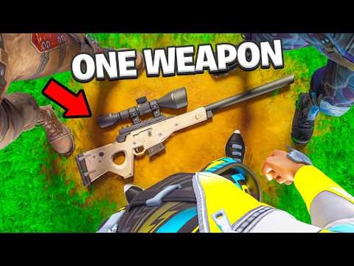I Hosted a ONE Weapon Fortnite Tournament!