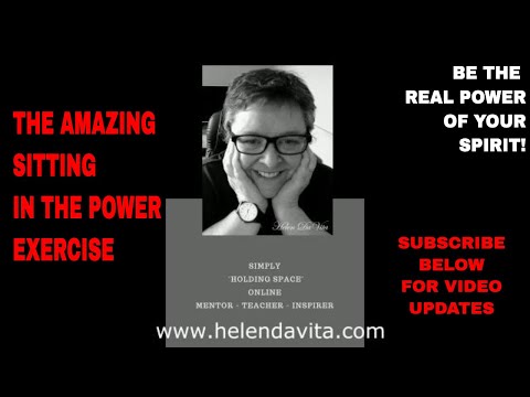 Sitting in the Power: Guided Exercise for SPIRITUAL GROWTH