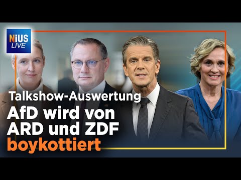 ARD & ZDF systematically exclude AfD | NIUS Live from December 23, 2025