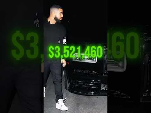 6 CRAZIEST Cars Drake Owns