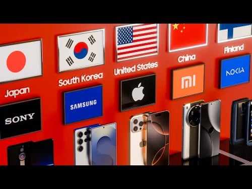 Mobile Phone Brands From Different Countries