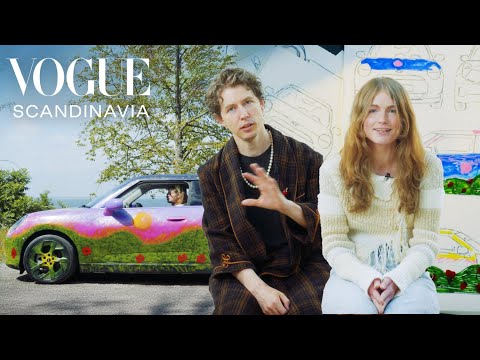 The Möllard siblings on making MINI's Nordic-inspired art car
