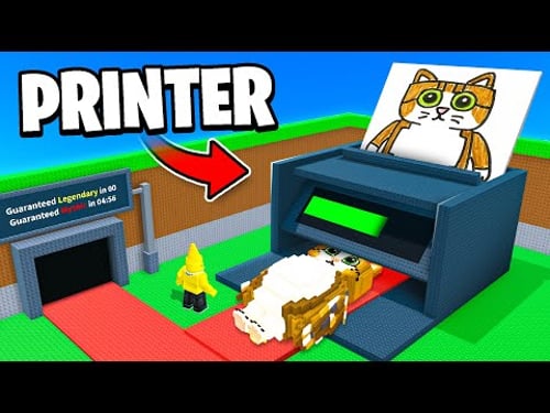 I Built A Brainrot AUTO PRINTER To Troll My Friend