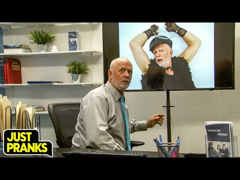 His Presentation Took a Very Unexpected Turn 😳😂 | Just Pranks