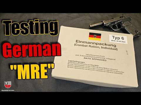German Military MRE (EPA) 24-Hour Combat Ration 🇩🇪 Deutschland Bundeswehr Einmannpackung Taste Test