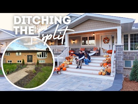 5 MONTHS IN THE MAKING!! Exterior Renovation Start to Finish | DITCHING THE SPLIT