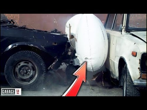 Bumper-mounted external airbags - will they help?