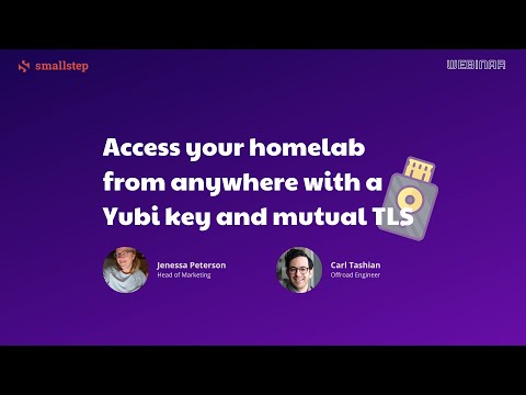 Access your homelab from anywhere with a YubiKey and mutual TLS