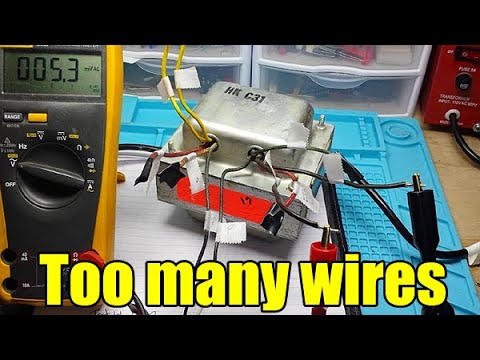 Identifying transformer windings and voltages