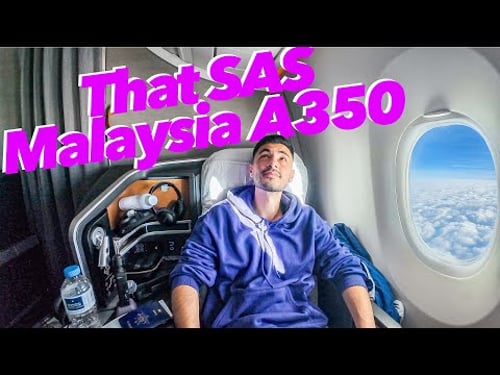 Malaysia Airlines A350 Business Class | The Best Seats Aren't Even Theirs?