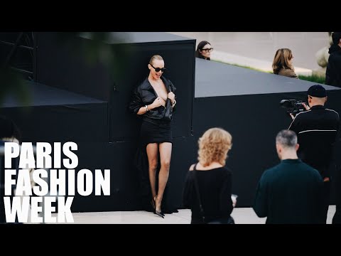 🇫🇷YSL StreetStyle | SAINT LAURENT l Guests Arrival l Paris Fashion Week