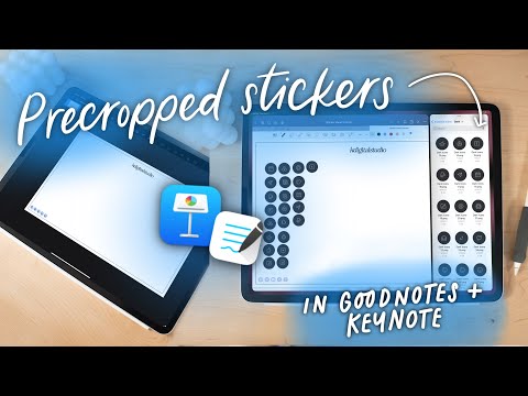 How to Make Precropped Digital Sticker Sheets for GoodNotes