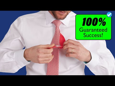 How to tie a tie - Easiest Method! (The Simple Tie Knot)