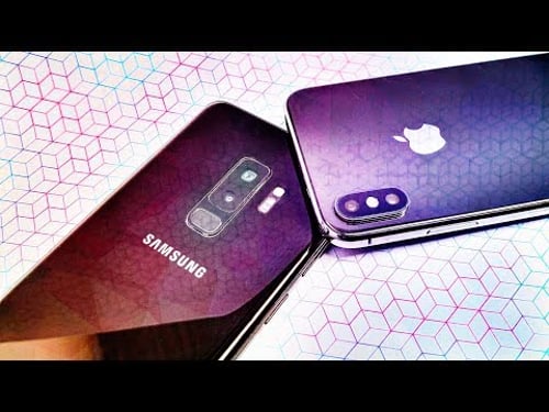 Samsung Galaxy S9 vs iPhone X!