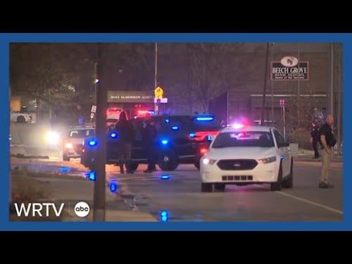 Beech Grove officer dead, another wounded following shooting, suspect in custody