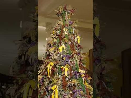 Claridge’s Christmas Tree by Daniel Lee #shorts