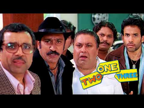 पेट्रोल टैंक में हिरा - परेश रावल, तुषार कपूर और सुनील दत्त धमाकेदार कॉमेडी सीन One Two Three