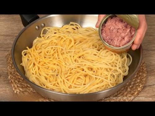 Mix Tuna With Pasta! A Fancy Restaurant Trick You Can Make at Home (Made by AI)