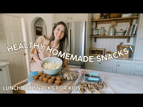 Homemade Snacks For Kids | 5 Easy SNACK IDEAS Your Kids Will Love