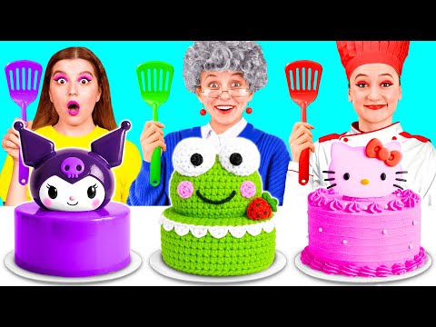 Me vs Grandma Cooking Challenge | Creative Cooking Ideas by 4Teen Challenge
