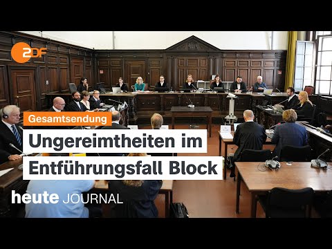 heute journal vom 21.09.2025 Der Fall Block, Anerkennung Palästinas, Rad-WM in Ruanda