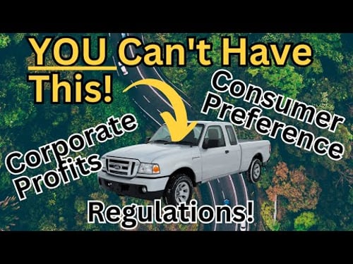 Why We Can't Have Small Trucks Anymore Part 2 - The 3 Reasons corporate profits and oil companies