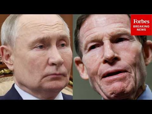 Blumenthal Asked About Bill Putting 500% Tariffs On Russia: How Confident Are You It Will Pass?