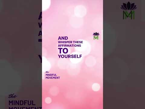 Love Notes To Yourself #shorts | Mindful Movement