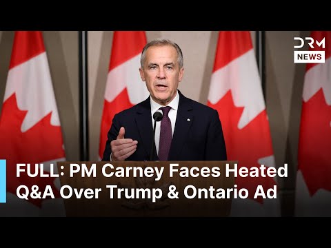 FULL Q&A: Mark Carney Faces Media Firestorm After Admitting He Said Sorry to Trump | AC1B