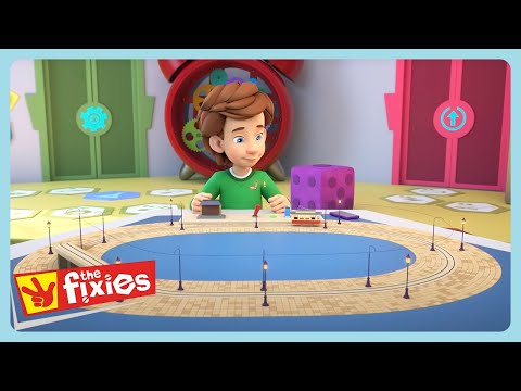 The Fixies - The Tram | WildBrain Happy | Cartoons for Kids