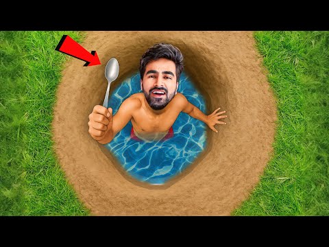₹100000 Dig The Deep Well Challenge - चम्मच से कुवा खोदो और 1 लाख जीतो 🔥