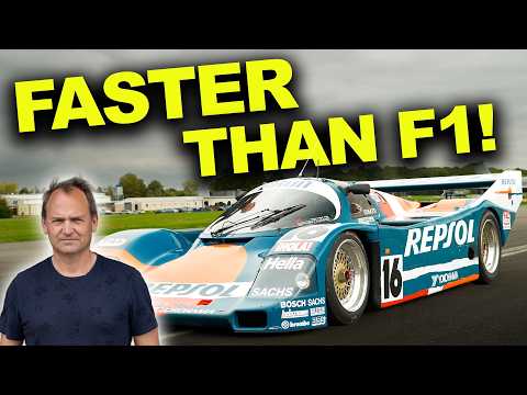 Ben Collins Shreds Top Gear Track in Mint Porsche Group C Car